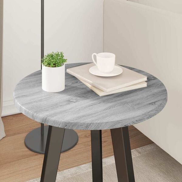 vidaXL Table Top Grey sonoma 40 x 40 x 1.5 cm Engineered Wood