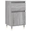 vidaXL Sideboard Grey Sonoma 40x35x70 cm Engineered Wood