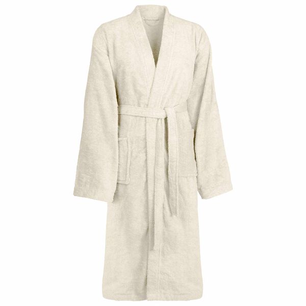 vidaXL Bathrobe KINN Cream L Cotton