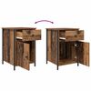 vidaXL Bedside Cabinet 2 pcs Old Wood 40 x 42 x 60 cm Engineered Wood