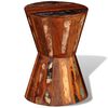 vidaXL Stool Solid Reclaimed Wood