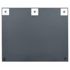 vidaXL Wall Frameless Mirror with LED Lights Rectangular Glass