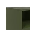 vidaXL TV Cabinet Olive Green 100.5x39x60.5 cm Steel