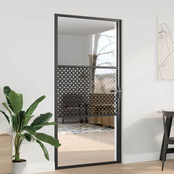 vidaXL Interior Door Black 102.5 x 201.5 cm
