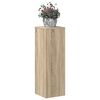 vidaXL Plant Stand Sonoma Oak 33x33x100 cm Engineered Wood