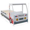 vidaXL Children's Police Car Bed with Desk 90x200 cm