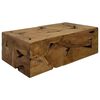vidaXL Coffee Table | Brown | Genuine teak | 90 x 50 x 30 cm | Durable