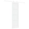 vidaXL Sliding Door 61 x 198.5 cm Engineered Wood White