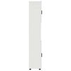 vidaXL Bathroom Cabinet White 30 x 35 x 192 cm Engineered wood & Metal