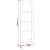 vidaXL Interior Door ORKDAL White 73.5 x 211 cm Plywood
