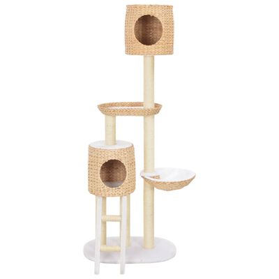 vidaXL Cat Tree with Sisal Scratching Post Seagrass