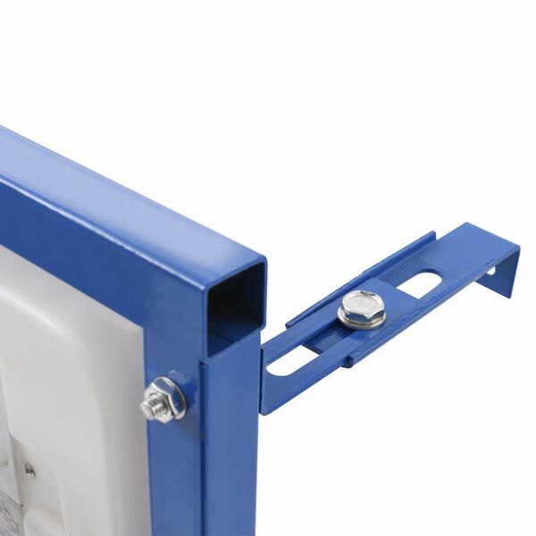 vidaXL Concealed High Cistern 11 L 41x14x(110-125) cm