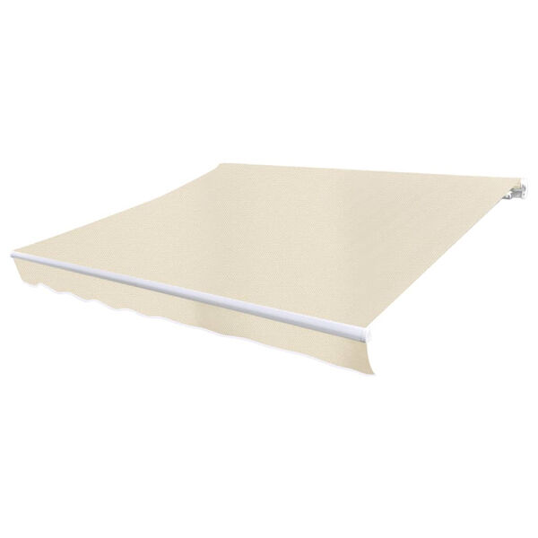 vidaXL Awning Top Sunshade Canvas Cream 6 x 3 m