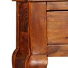 vidaXL Console Table Solid Acacia Wood 90x32x76 cm