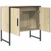 vidaXL Bathroom Sink Cabinet Sonoma Oak 60x33x60 cm Engineered Wood