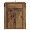 vidaXL Bedside Cabinet Old Wood 35 x 50 x 60 cm Engineered Wood