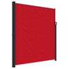 vidaXL Retractable Side Awning Red 220x500 cm