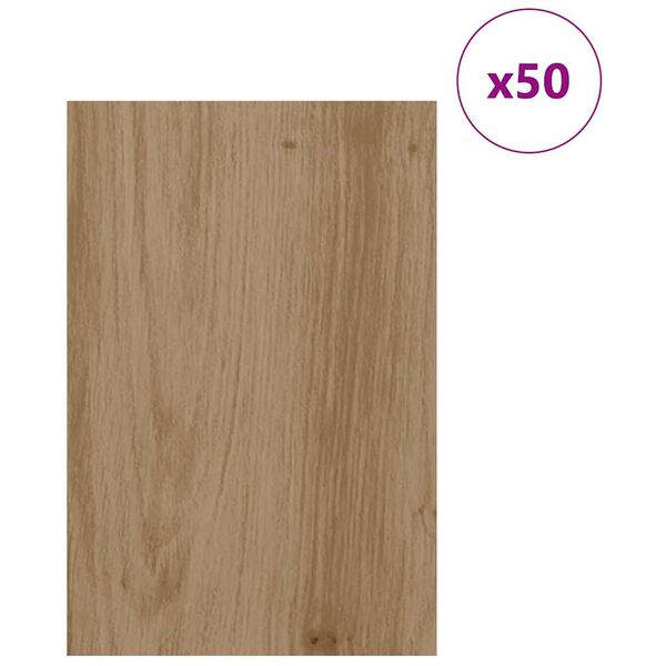 vidaXL Decor Panels 50 pcs Artisan Oak 40 x 60 x 0.27 cm