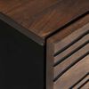 vidaXL Bedside Cabinet Walnut 50 x 33 x 62 cm Solid Acacia wood
