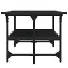 vidaXL Coffee Table Black 100x50x40 cm Engineered Wood