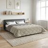 vidaXL Full Year Duvet Quilted Light grey 200 x 200 cm