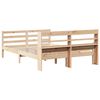 vidaXL Bed Frame with Headboard without Mattress 150x200 cm King Size