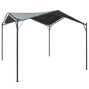 vidaXL Gazebo | Anthracite | Steel | 3x3m | UV-resistant materials | Gazebo