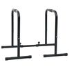 vidaXL Dip Bar Manual Black 116 x 66 x 74.5 cm Powder-coated steel