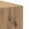 vidaXL Highboard 2 pcs Artisan Oak 50 x 42.5 x 185 cm