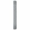 vidaXL Welded Wire Fence Silver 1.4 x 25 m