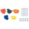 TRIGANO 5 Piece Climbing Stones Sets Multicolour