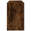vidaXL Bathroom Wall Cabinet Smoked Oak 80x25x40 cm Engineered Wood