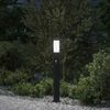vidaXL Bollard Light with Sensor 80 cm Stainless Steel IP44