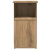 vidaXL Side Table Artisan Oak 36x30x56 cm Engineered Wood