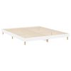 vidaXL Bed Frame without Mattress High Gloss White 200x200 cm