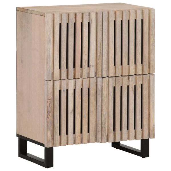 vidaXL Sideboard 60x34x75 cm Solid Wood Mango