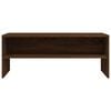 vidaXL TV Cabinet Brown Oak 100x40x40 cm Engineered Wood