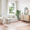 vidaXL Anti-slip Shaggy Rug Cream 200 x 200 cm PP
