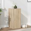 vidaXL Shoe Cabinet Sonoma Oak 32x35x70 cm Engineered Wood
