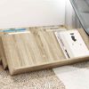 vidaXL Magazine Rack Sonoma Oak 90 x 53 x 28.5 cm Engineered Wood