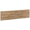 vidaXL Wall-Mounted Headboard HAARLEM Artisan Oak Engineered Wood