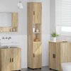 vidaXL Bathroom Cabinet with Storage Sonoma Oak 30 x 35 x 192 cm