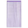 vidaXL String Curtains 2 pcs Purple 140x250 cm