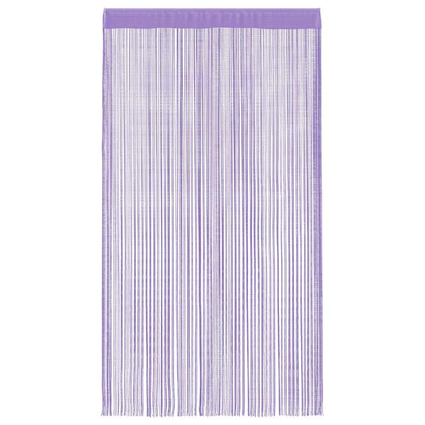 vidaXL String Curtains 2 pcs Purple 140x250 cm