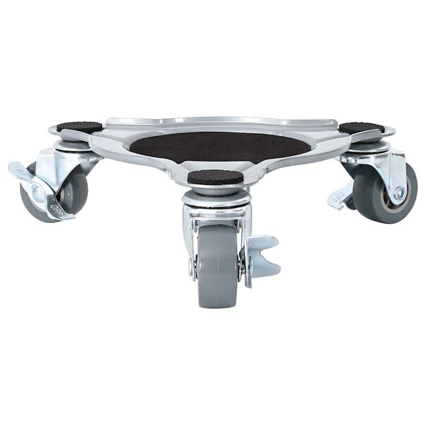 vidaXL Furniture Rollers 4 pcs with Lifter 19x17.5x6 cm Steel 1000 kg