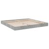 vidaXL Bed Frame without Mattress Concrete Grey 180x200 cm