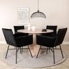 Venture Home Dining Chair Pippi Velvet Black