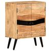vidaXL Sideboard 57x34x75 cm Solid Acacia Wood
