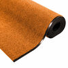 vidaXL Doormat Other Orange and Black 120 x 350 cm Polyamide and PVC