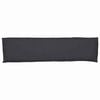 vidaXL Pallet Cushion for Bench Black 150 x 40 x 8 cm Oxford fabric